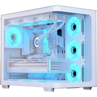 Aerocool P500C Midi-Tower bílá - Počítačové skříně
