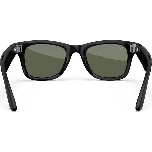 Meta RAY-BAN Wayfarer Gen2 (Velké) chytré lesklé brýle (tmavá zelená skla G15) černé - AR brýle - Obrázek d_f3793cc7c2f24bc3a17b8f27c2b1ace2