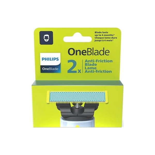 Philips výměnné břity Anti-Friction pro Philips OneBlade (2ks) - Náhradní díly - Obrázek d_f3ed59446d1c4420a13aae53cd7d0f3f