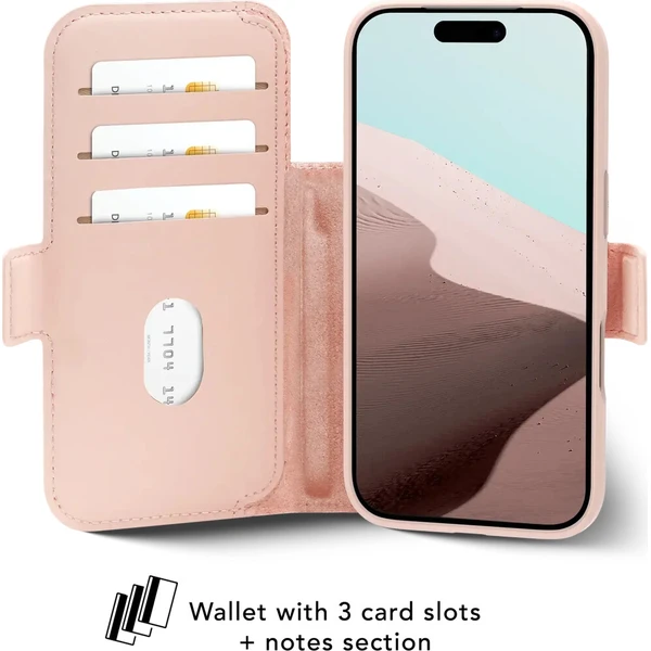 dbramante1928 Copenhagen ICON flip pouzdro iPhone 18 Pro/17 Pro pink sand - Pouzdra - Obrázek d_f4815849118c4768ab42f728b5117010