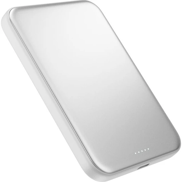 iWant by Epico UltraPack Qi2 25W Slim 5000mAh hliníková Mag+ bezdrátová powerbanka stříbrná - Powerbanky - Obrázek d_f566a0f1327a4cffb3502d1fe8b63c33