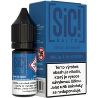 SIC! SALTS Blueberry (20mg) - E-liquidy