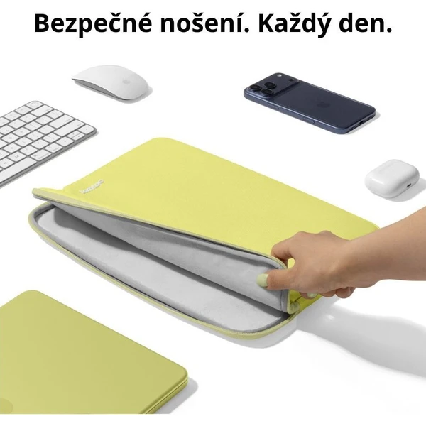 tomtoc Light A18 sleeve pouzdro 13" MacBook Neo žluté - Pouzdra - Obrázek d_f5a1eb095f5f4d96bf1353ae39d26dff
