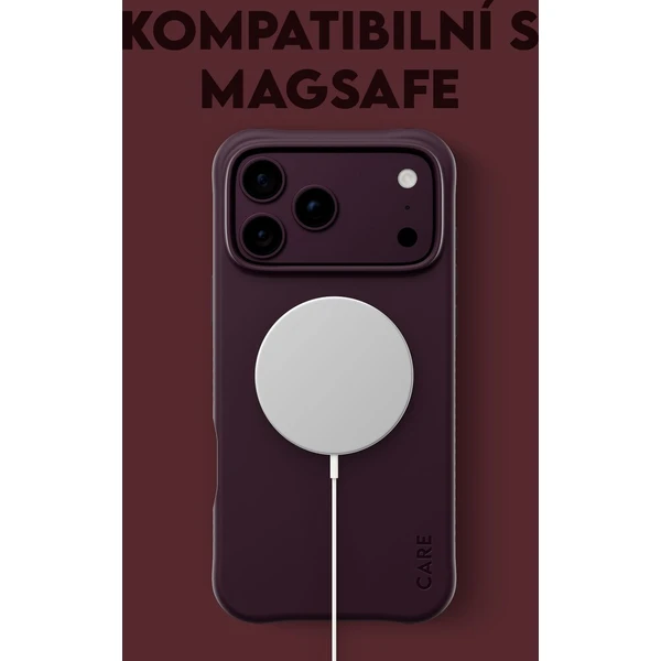 PanzerGlass CARE Samba MagSafe kryt Apple iPhone 18 Pro Max/17 Pro Max Dark Cherry fialový - Pouzdra - Obrázek d_f64de4446efd4c888e38fda5e691ecba