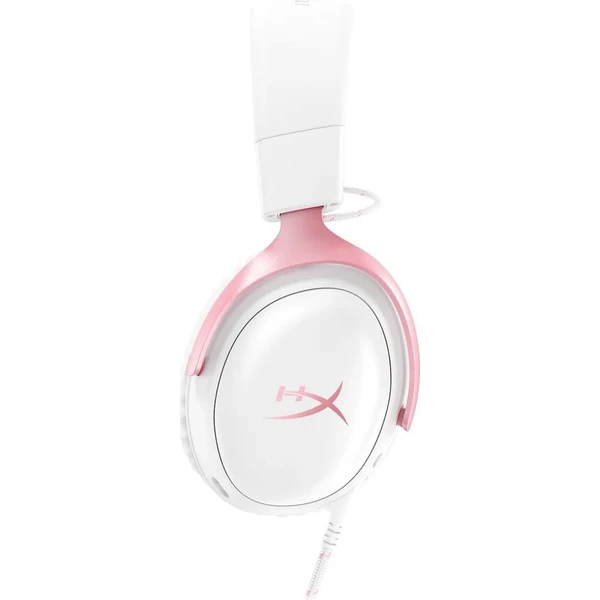 HyperX Cloud III herní headset bílý/růžový - Sluchátka - Obrázek d_f64e3455e2c9429192d62b7e125c9c86