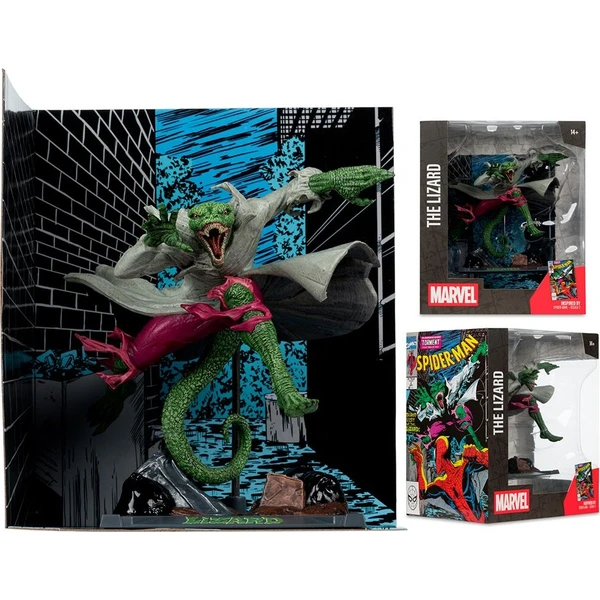 Figurka McFarlane Toys Marvel Collection 1/10 - The Lizard (Spider-Man #2) 15 cm - Figurky - Obrázek d_f6bf5b0ad5fe4e079b908e5964194b97