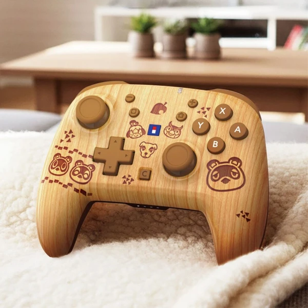 HORI HORIPAD Turbo bezdrátový herní ovladač Wood Brown - Herní ovladače - Obrázek d_f6fd22d5710248f1ad00f75941c75ff4
