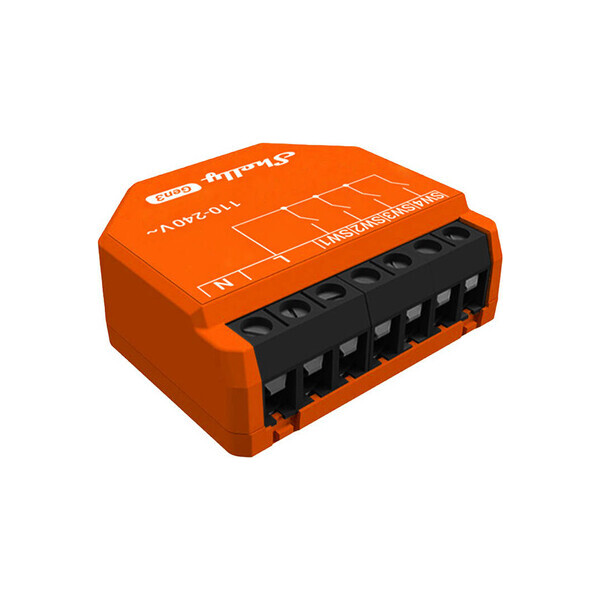 Shelly Gen3 i4, modul 4 vstupů, 230 V, WiFi a BT