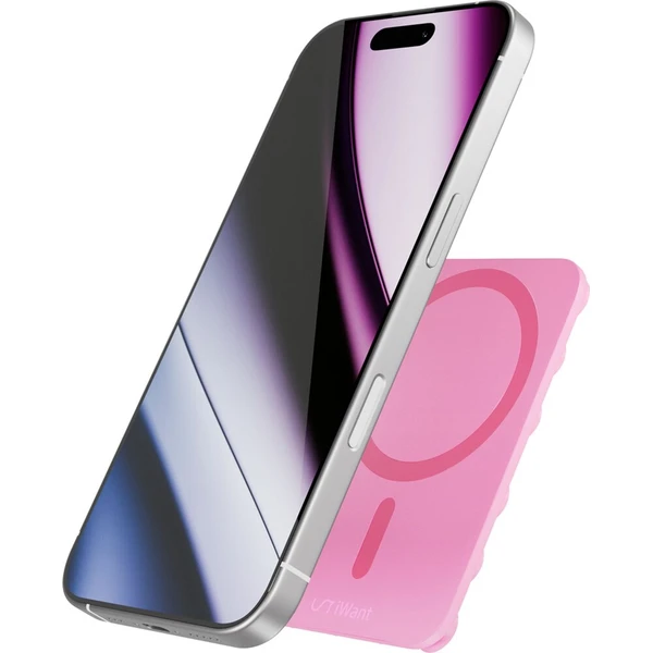 iWant Mag+ MagSafe přísavný držák na telefon růžový - Držáky - Obrázek d_f75b381ceef24a6cbc2601f4432d092e