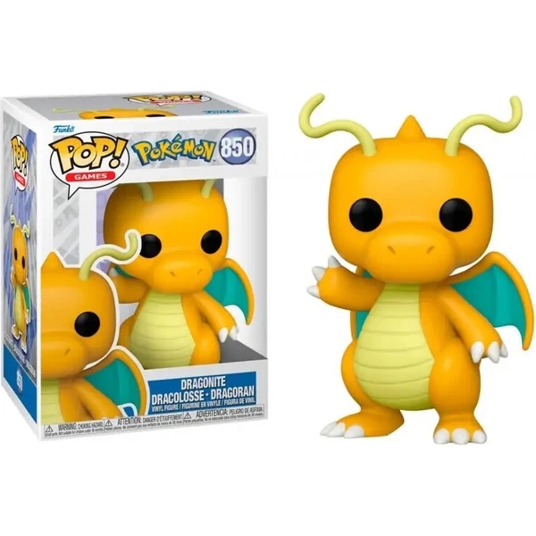 Funko POP! Pokemon -  Dragonite(EMEA) 9 cm - Funko POP! - Obrázek d_f78a092cd188484fb2f2aba98c928300