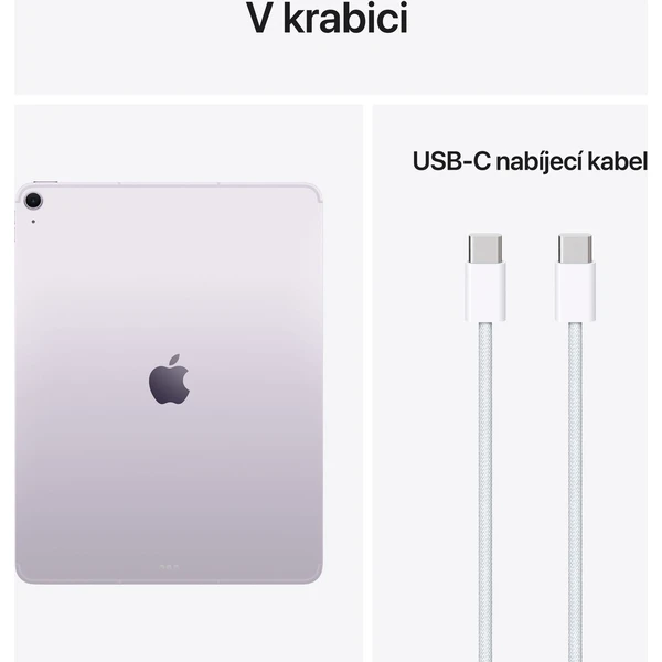 Apple iPad Air 13" 128GB Wi-Fi + Cellular fialový (2026) - Tablety - Obrázek d_f7d05befc1244d07b04682649b130392