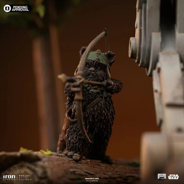 Soška IRON STUDIOS Star Wars - AT-ST & CHEWBACCA 53 cm - Sochy a sošky - Obrázek d_f8aa9ef446954ef58d8c9cbbcdea5fac