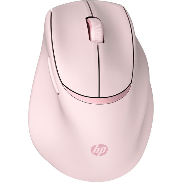 HP 720M Capacitor Tilt Ergonomic bezdrátová myš růžová
