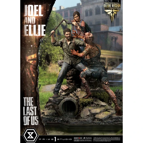 Socha The Last of Us Part I Ultimate Premium Masterline Series Statue Joel & Ellie Deluxe Bonus Vers - Sochy a sošky - Obrázek d_f8cf0523c1e54a11beee9afa560e608f