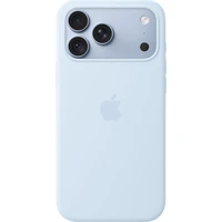 iPhone 18 Pro Max Silicone Case with MagSafe - Crisp Blue - Pouzdra