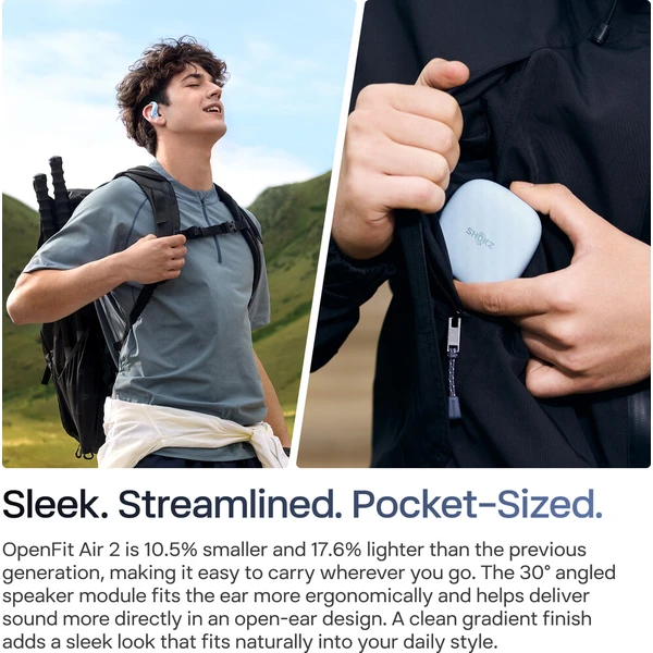 Shokz OpenFit Air 2 Bluetooth sluchátka bílá - Sluchátka - Obrázek d_f99ba0e08b92493f961625ea10b9b89f