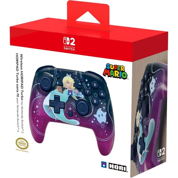 HORI HORIPAD Turbo bezdrátový herní ovladač Universe Rosalina (NSW/NSW2/OLED) - Herní ovladače - Obrázek d_f9f90bfc33804c11ae981125c2316022