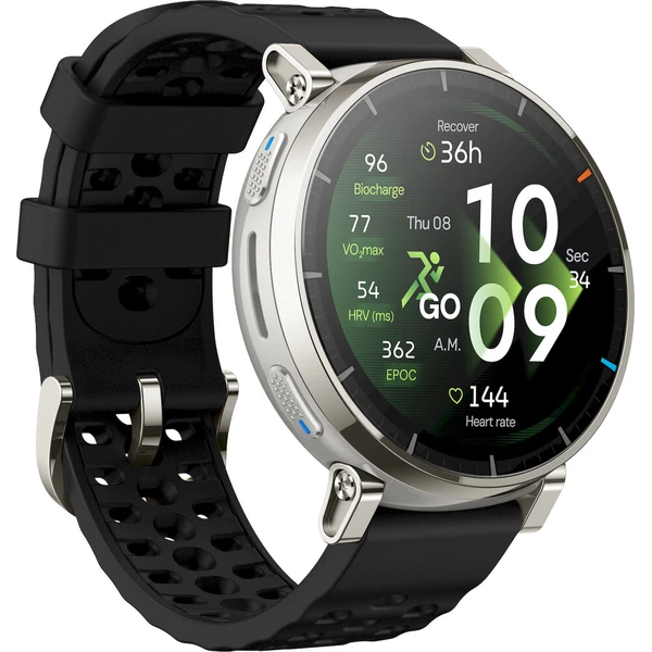 Amazfit Active 3 Premium chytré hodinky stříbrné - Chytré hodinky - Obrázek d_fa13393830df4d6fbe0d329eabe93363