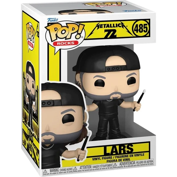 Funko POP! #485 Rocks: Metallica - Lars (72 Seasons) - Funko POP! - Obrázek d_fa292347bf4e4afa96f7ebc6d62ff2f5