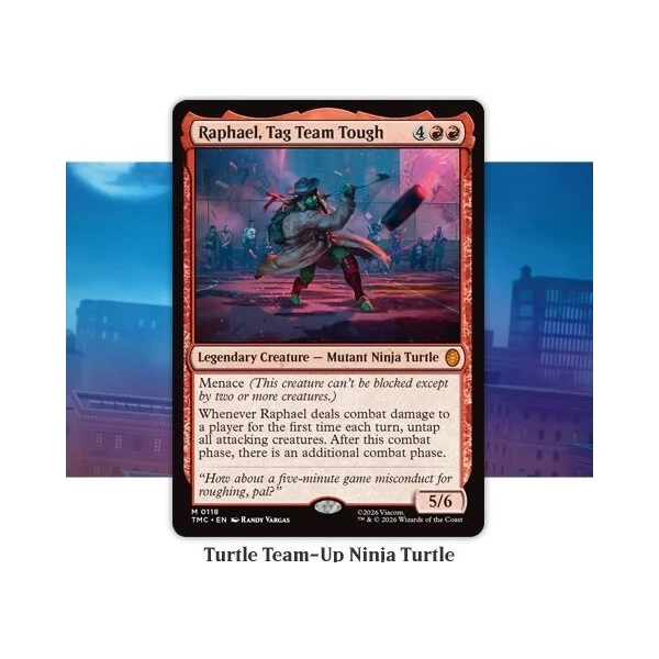 Magic: The Gathering - Teenage Mutant Ninja Turtles Turtle Team-Up - MTG karty - Obrázek d_fa4d46c714f547b5ad08572e801a7407