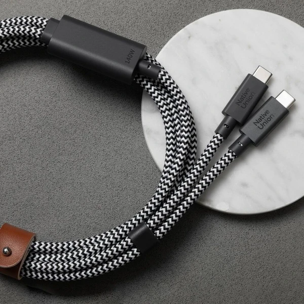 Native Union Belt Cable USB-C/USB-C kabel 2m, 60W zebra - Kabely a redukce - Obrázek d_fac4603b7324414fbad00a857bdfbdd2