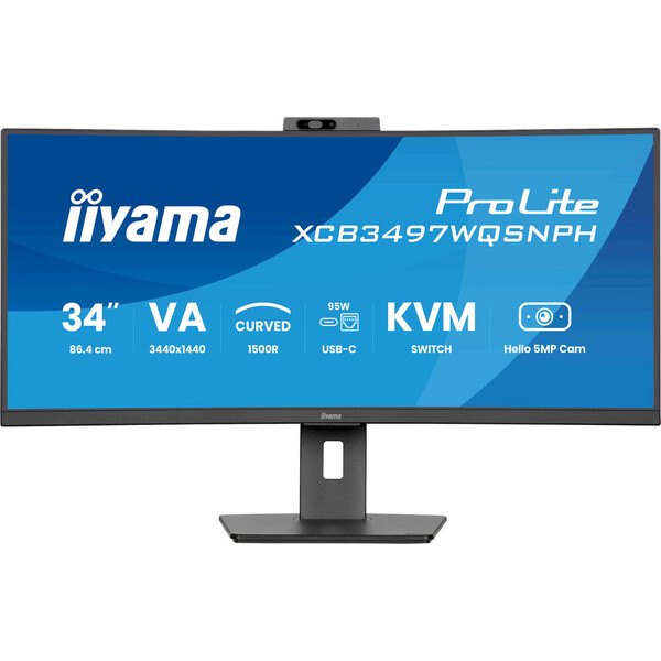 iiyama ProLite XCB3497WQSNPH-B1 Černá