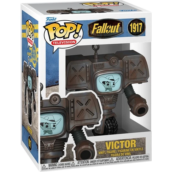 Funko POP! #1917 Television: Fallout – Victor (Securitron) - Funko POP! - Obrázek d_fbe42624c35c424fbed4d29cd75f2b61