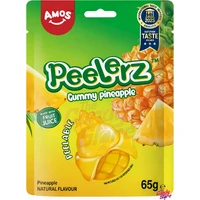 Želé bonbony Amos Peelerz - Ananas 65 g - Cukrovinky