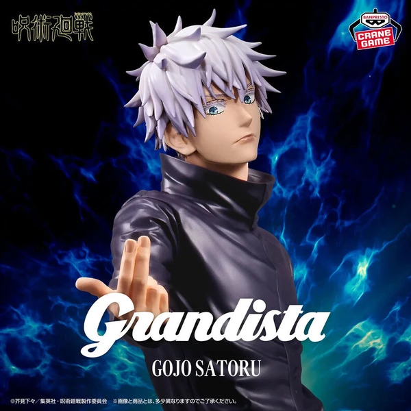 Figurka Bandai Banpresto Jujutsu Kaisen Grandista - Gojo Satoru 27 cm - Figurky - Obrázek d_fc0e019302804bc590575c2d88533a0f