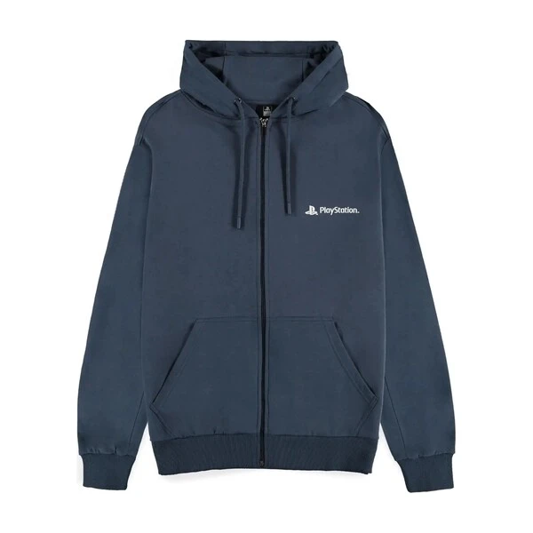 Mikina Difuzed PlayStation - Navy Logo S Modrá