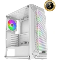 EVOLVEO Xenon 4x ARGB bílá - Počítačové skříně