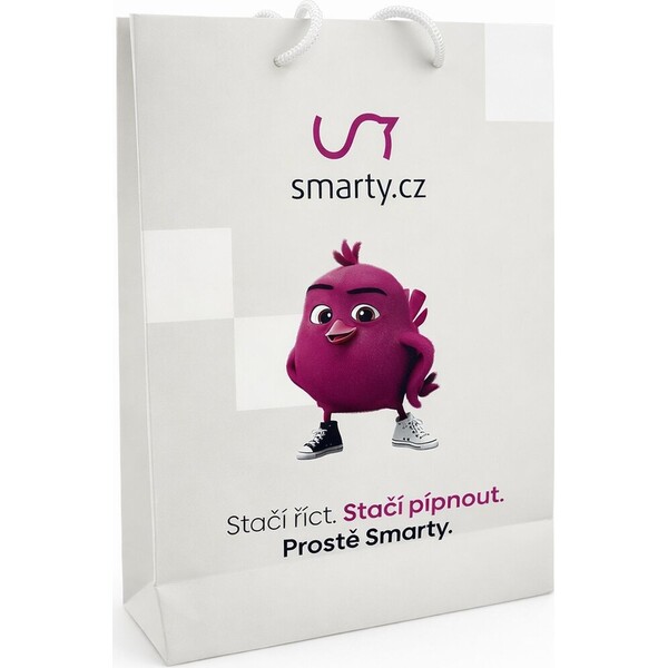 Smarty CZ papírová taška malá 32x24x8