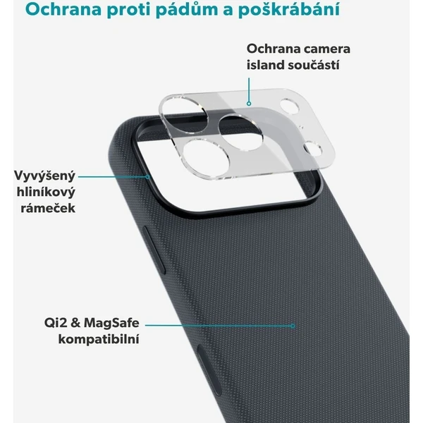 Epico SolidWoven Pro Mag+ MagSafe/Qi2 tkaný kryt iPhone 17 Pro/18 Pro černý - Pouzdra - Obrázek d_fd79af1c16e440cb83c6d3cbb240bdc7