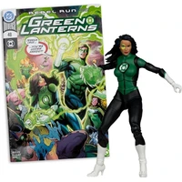 Figurka McFarlane Toys DC Direct 7 s komiksem WV11 – Green Lanterns 48 – Jessica Cruz 18 cm (chase v - Figurky
