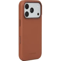 Troubadour Full Leather MagSafe kožený kryt iPhone 17 Pro Max/iPhone 18 Pro Max Tan - Pouzdra