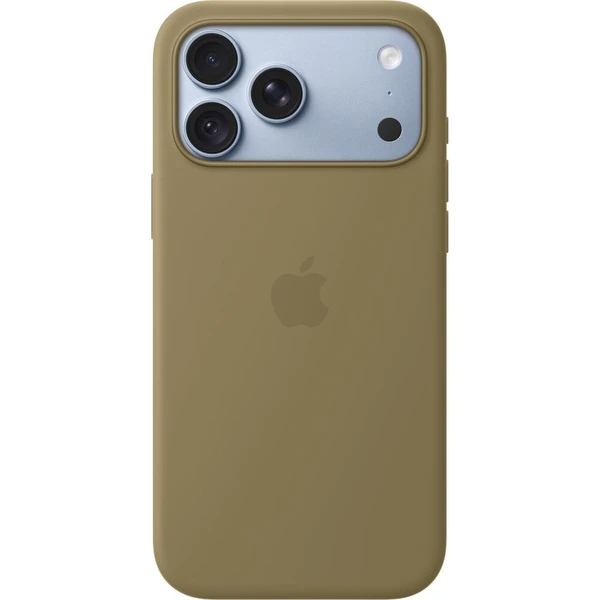 iPhone 18 Pro Max Silicone Case with MagSafe - Olive - Pouzdra - Obrázek d_fed57b90ecc34420afa36f4a1b88b955