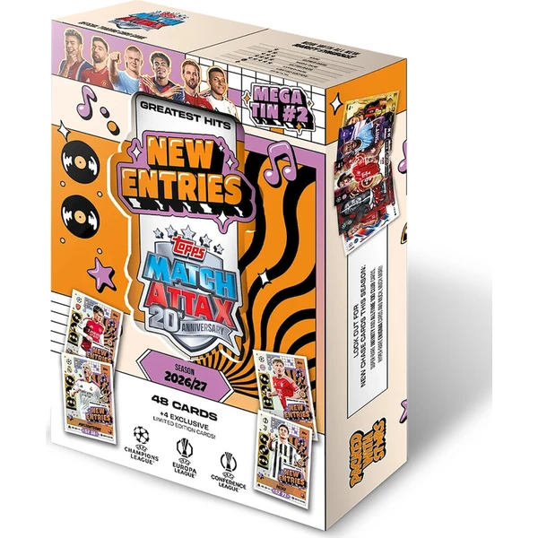 Fotbalové karty Topps Match Attax UCC 2026/27 - Mega Tin - Fotbalové karty - Obrázek d_ff227678819843ea861da892beabee24