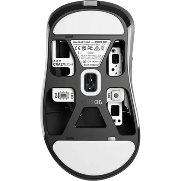 Pulsar Xlite CrazyLight Medium bezdrátová herní myš černá - Myši - Obrázek d_ffda5359312e43b1bfbf46db6016c678