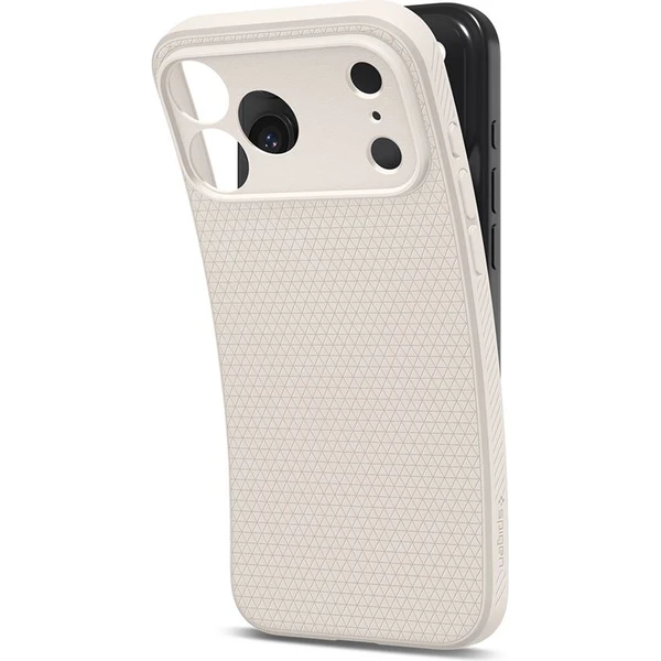 Spigen Liquid Air kryt iPhone 17 Pro Max natural titanium - Pouzdra - Obrázek da13aa4e15244e428c20c0d42498fda4