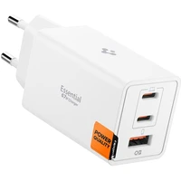 Spigen Essential 67W USB-C/USB-A nabíječka (EE673EU) bílá - Nabíječky