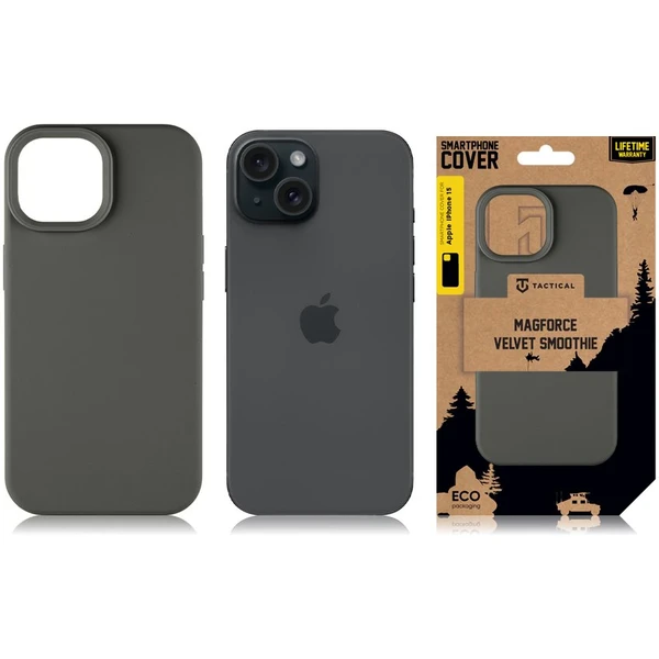 Tactical MagForce Velvet Smoothie Kryt pro Apple iPhone 15 Bazooka - Pouzdra - Obrázek da1fcc41e77c42a3bd8f9f3deac010e1