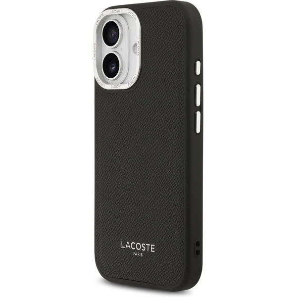 Lacoste PU Leather Champs Elysees MagSafe kryt iPhone 17 černý - Pouzdra - Obrázek da321e7b87e640bbba9e40127d352426