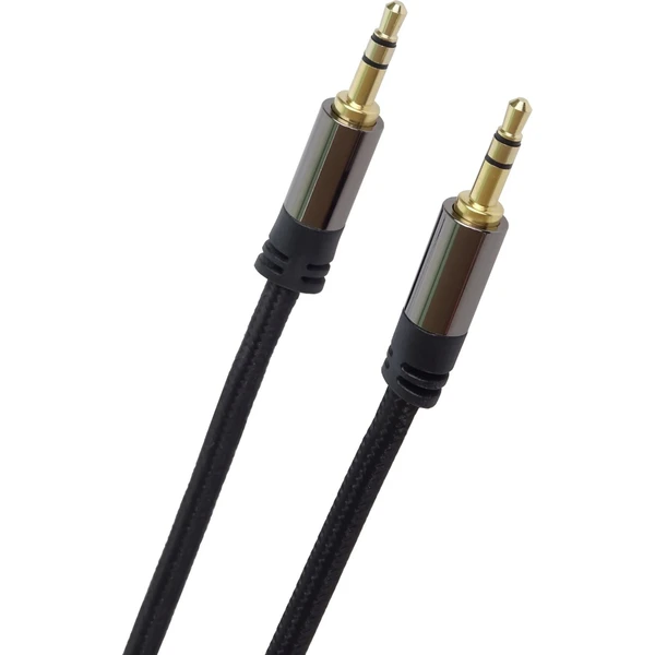 PremiumCord HQ 3,5mm/3,5mm kabel 1,5m černý - Kabely a redukce - Obrázek da5b8bcf68234369bc0585ad8ef4b57f