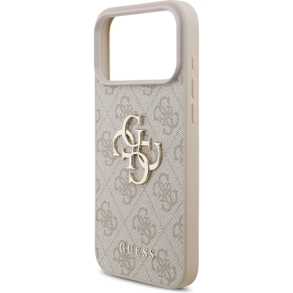 Guess PU 4G Metal Logo Strap kryt iPhone 17 Pro Max růžový - Pouzdra - Obrázek da5e9b954bbc487a8ce5e8a551ba65fa