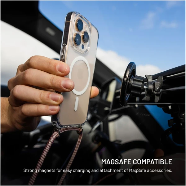 FIXED MagPure Neck kryt s růžovou šňůrkou na krk pro Apple iPhone 17 Pro Max - Pouzdra - Obrázek da71ba4629dc446b879a09faeb64e0ed