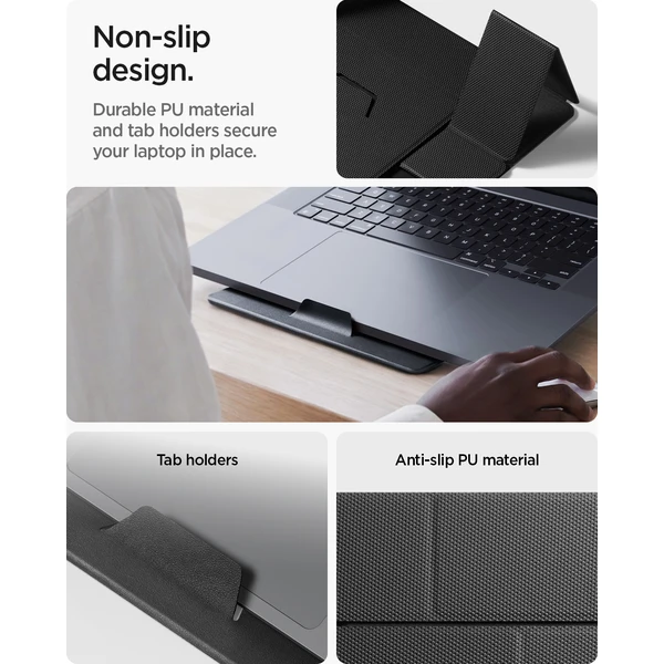 Spigen Slim Fold Laptop & Tablet Stand stojánek černý - Stojánky - Obrázek daa477c6197d49099337607ca65e1960