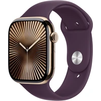 Apple Watch 49/46/45/44mm švestkový sportovní řemínek S/M - Řemínky