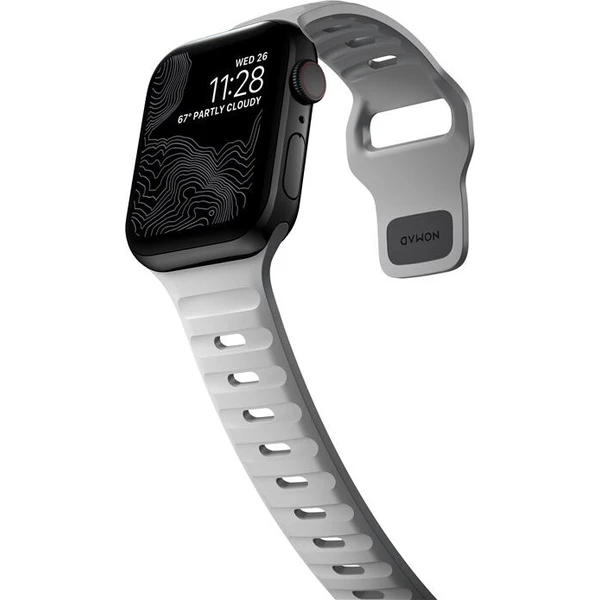 Nomad Sport Strap S/M řemínek pro Apple Watch 42/41/40/38 mm Lunar Gray - Řemínky - Obrázek daafc80452984885b6af4a58477004c4
