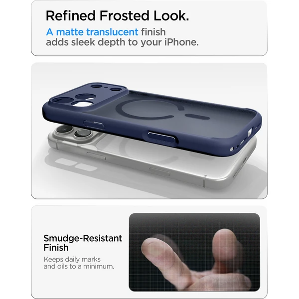 Spigen Ultra Hybrid MagSafe kryt iPhone 18 Pro Max/17 Pro Max frost deep blue - Pouzdra - Obrázek dad999e8770d4083a5b2b4cf36996cf7