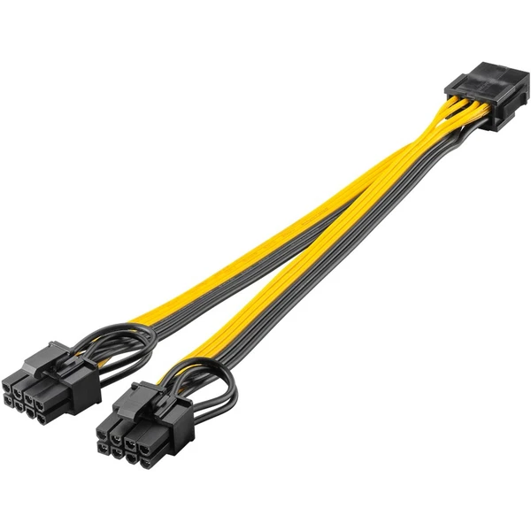PremiumCord napájecí kabel pro PCIe karty - Kabely a redukce - Obrázek daf8034f43014e69bd83ae94ae3eb926